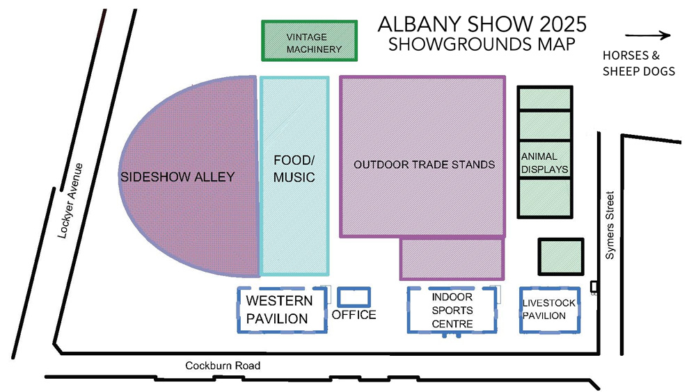 The Albany Show, Albany Australia, Albany Show Timings, Albany Show Schedule