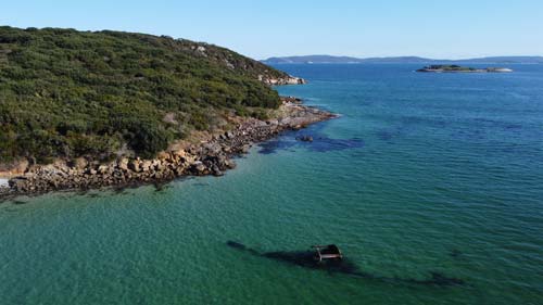 Boiler Bay, Albany Australia, shipwrecks albany, gull rock shipwreck