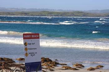 Safety at Parry Beach
